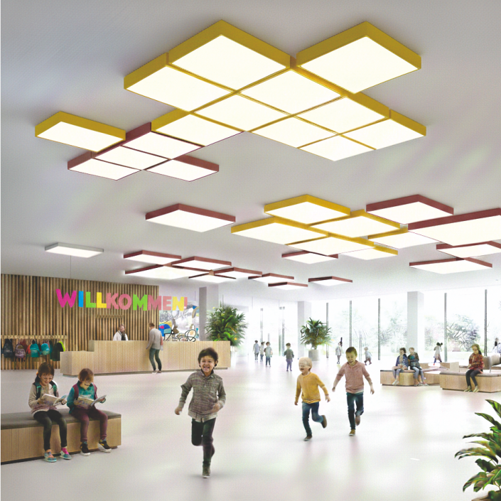 Deckenleuchte Tendo von KOTZOLT gestaltet Räume.